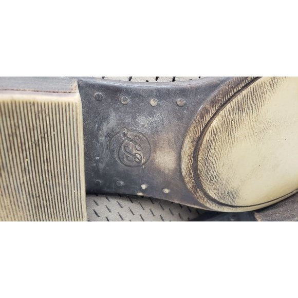 Lucky Brand Baley Suede Leather Ankle Bootie ~ Neutral Casual Boots ~ 7.5 - Picture 8 of 9